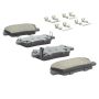 MPA 1003-1284BC Quality-Built Black Series Ceramic Brake Pads w/ Hardware