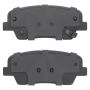 MPA 1003-1284C Quality-Built Black Series Ceramic Brake Pads w/ Hardware