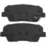 MPA 1003-1284CC Quality-Built Black Series Ceramic Brake Pads w/ Hardware