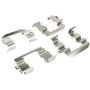MPA 1003-1284CC Quality-Built Black Series Ceramic Brake Pads w/ Hardware
