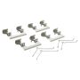 MPA 1003-1286C Quality-Built Black Series Ceramic Brake Pads w/ Hardware
