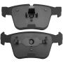 MPA 1003-1290M Quality-Built Black Series Semi-Metallic Brake Pads w/ Hardware