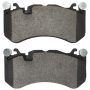 MPA 1003-1291AM Quality-Built Black Series Semi-Metallic Brake Pads w/ Hardware