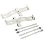 MPA 1003-1291AM Quality-Built Black Series Semi-Metallic Brake Pads w/ Hardware
