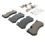 MPA 1003-1291C Quality-Built Black Series Ceramic Brake Pads w/ Hardware