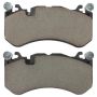 MPA 1003-1291C Quality-Built Black Series Ceramic Brake Pads w/ Hardware
