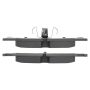 MPA 1003-1294M Quality-Built Black Series Semi-Metallic Brake Pads w/ Hardware