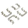 MPA 1003-1295C Quality-Built Black Series Ceramic Brake Pads w/ Hardware