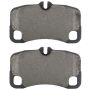 MPA 1003-1300M Quality-Built Black Series Semi-Metallic Brake Pads