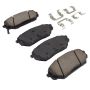MPA 1003-1301C Quality-Built Black Series Ceramic Brake Pads w/ Hardware