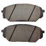 MPA 1003-1301C Quality-Built Black Series Ceramic Brake Pads w/ Hardware