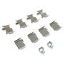 MPA 1003-1304C Quality-Built Black Series Ceramic Brake Pads w/ Hardware