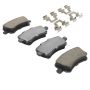 MPA 1003-1307C Quality-Built Black Series Ceramic Brake Pads w/ Hardware