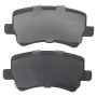 MPA 1003-1307C Quality-Built Black Series Ceramic Brake Pads w/ Hardware