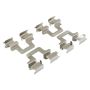 MPA 1003-1307C Quality-Built Black Series Ceramic Brake Pads w/ Hardware