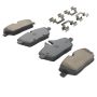 MPA 1003-1308BC Quality-Built Black Series Ceramic Brake Pads w/ Hardware