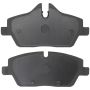 MPA 1003-1308BC Quality-Built Black Series Ceramic Brake Pads w/ Hardware