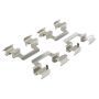 MPA 1003-1308BC Quality-Built Black Series Ceramic Brake Pads w/ Hardware