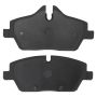 MPA 1003-1308M Quality-Built Black Series Semi-Metallic Brake Pads w/ Hardware