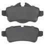 MPA 1003-1309M Quality-Built Black Series Semi-Metallic Brake Pads w/ Hardware
