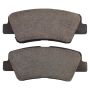 MPA 1003-1313C Quality-Built Black Series Ceramic Brake Pads w/ Hardware