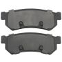 MPA 1003-1315C Quality-Built Black Series Ceramic Brake Pads w/ Hardware