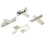 MPA 1003-1315C Quality-Built Black Series Ceramic Brake Pads w/ Hardware