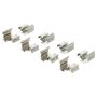 MPA 1003-1318M Quality-Built Black Series Semi-Metallic Brake Pads w/ Hardware