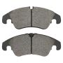 MPA 1003-1322C Quality-Built Black Series Ceramic Brake Pads w/ Hardware