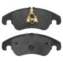 MPA 1003-1322M Quality-Built Black Series Semi-Metallic Brake Pads w/ Hardware