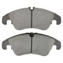 MPA 1003-1322M Quality-Built Black Series Semi-Metallic Brake Pads w/ Hardware