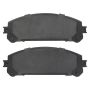 MPA 1003-1324C Quality-Built Black Series Ceramic Brake Pads w/ Hardware