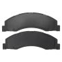 MPA 1003-1328M Quality-Built Black Series Semi-Metallic Brake Pads w/ Hardware