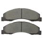 MPA 1003-1328M Quality-Built Black Series Semi-Metallic Brake Pads w/ Hardware