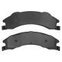 MPA 1003-1329M Quality-Built Black Series Semi-Metallic Brake Pads w/ Hardware