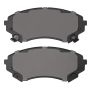 MPA 1003-1331M Quality-Built Black Series Semi-Metallic Brake Pads w/ Hardware