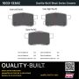 MPA 1003-1336C Quality-Built Black Series Ceramic Brake Pads w/ Hardware