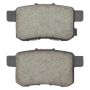 MPA 1003-1336C Quality-Built Black Series Ceramic Brake Pads w/ Hardware