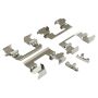 MPA 1003-1338C Quality-Built Black Series Ceramic Brake Pads w/ Hardware