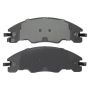 MPA 1003-1339C Quality-Built Black Series Ceramic Brake Pads w/ Hardware