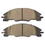 MPA 1003-1339C Quality-Built Black Series Ceramic Brake Pads w/ Hardware