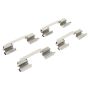 MPA 1003-1340C Quality-Built Black Series Ceramic Brake Pads w/ Hardware