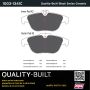MPA 1003-1341C Quality-Built Black Series Ceramic Brake Pads w/ Hardware