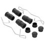 MPA 1003-1341C Quality-Built Black Series Ceramic Brake Pads w/ Hardware