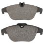 MPA 1003-1341M Quality-Built Black Series Semi-Metallic Brake Pads w/ Hardware