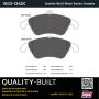 MPA 1003-1342C Quality-Built Black Series Ceramic Brake Pads w/ Hardware