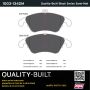MPA 1003-1342M Quality-Built Black Series Semi-Metallic Brake Pads w/ Hardware