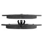 MPA 1003-1342M Quality-Built Black Series Semi-Metallic Brake Pads w/ Hardware