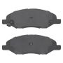MPA 1003-1345C Quality-Built Black Series Ceramic Brake Pads w/ Hardware