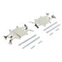 MPA 1003-1346C Quality-Built Black Series Ceramic Brake Pads w/ Hardware